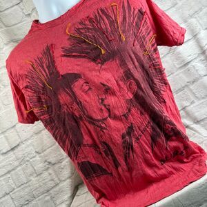 Punk Rockers Kissing T-Shirt Mens Small Unisex Mohawk SURE Brand